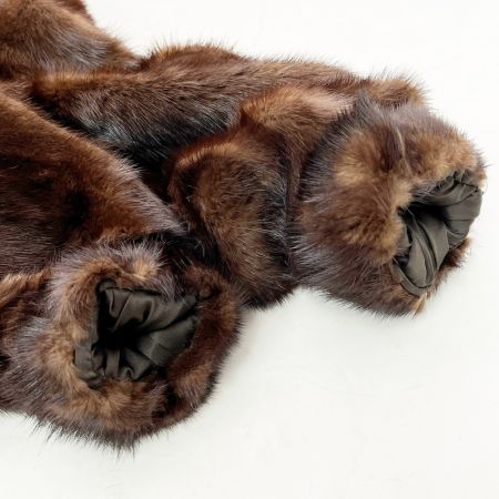  PRELIOT ミンクコート 毛皮コート 13号 ネーム入り レディース アウター ブラウン