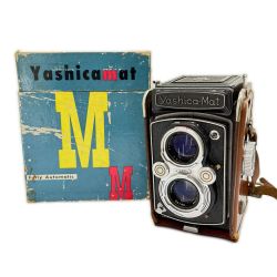 ◆◆ Yashica-Mat 【ジャンク】二眼レフカメラ 箱・ケース付 Dランク