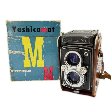  Yashica-Mat 【ジャンク】二眼レフカメラ 箱・ケース付