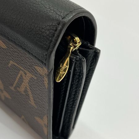  LOUIS VUITTON ルイヴィトン ポルトフィユパラスコンパクト モノグラム 3つ折り財布 M67479 ブラック×ブラウン