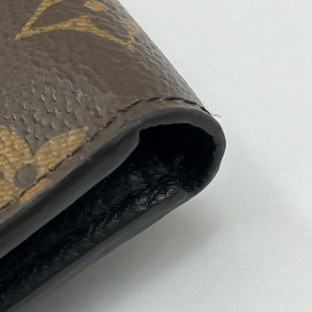  LOUIS VUITTON ルイヴィトン ポルトフィユパラスコンパクト モノグラム 3つ折り財布 M67479 ブラック×ブラウン