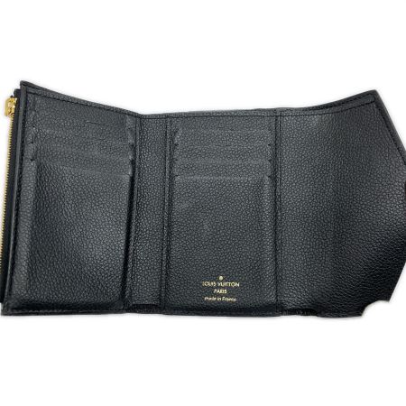  LOUIS VUITTON ルイヴィトン ポルトフィユパラスコンパクト モノグラム 3つ折り財布 M67479 ブラック×ブラウン