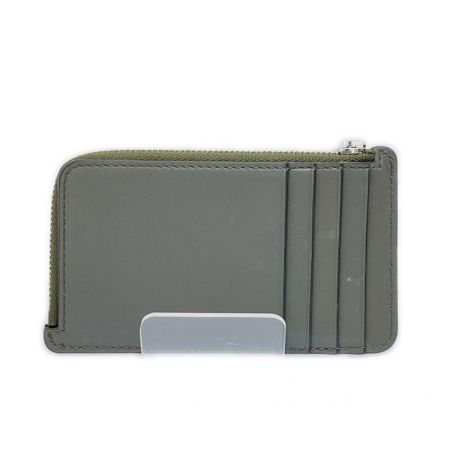  LOEWE ロエベ カードケース コインケース 箱・布袋付 グリーン カーキ