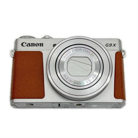  CANON キャノン コンパクトデジタルカメラ シルバー 箱・ケース付 Powershot G9X