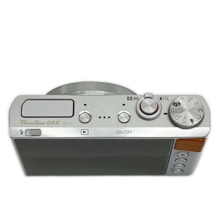  CANON キャノン コンパクトデジタルカメラ シルバー 箱・ケース付 Powershot G9X