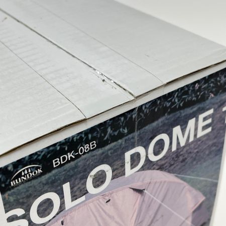  BUNDOK バンドック ドームテント ソロドーム 1 SORO DOME 1 未使用品 キャンプ アウトドア BDK-08B