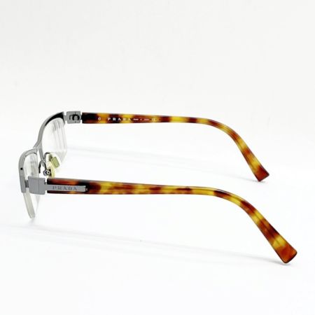  PRADA プラダ 眼鏡 アイウェア 本体のみ 度入り レディース グレー