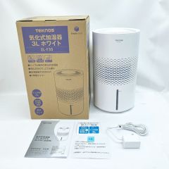  TEKNOS テクノス 気化式加湿器 3L 2025年製 箱付 EL-F30 ホワイト Bランク