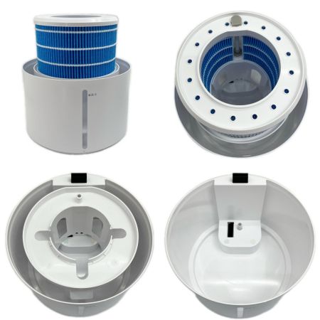  TEKNOS テクノス 気化式加湿器 3L 2025年製 箱付 EL-F30 ホワイト