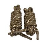 ◆◆ MONCLER モンクレール シューレース 靴紐 ドット柄 2本セット ブラウン Bランク