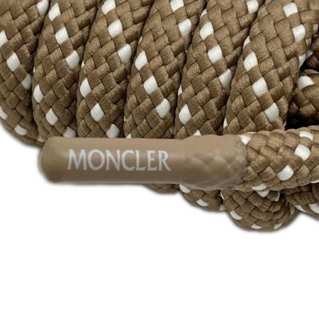  MONCLER モンクレール シューレース 靴紐 ドット柄 2本セット ブラウン
