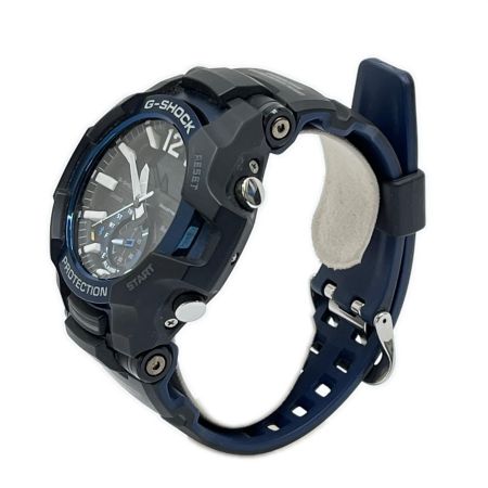  CASIO カシオ 腕時計 マスター オブ G グラビティマスター G-SHOCK ソーラー充電 GR-B100 ラバー ブラック・ブルー