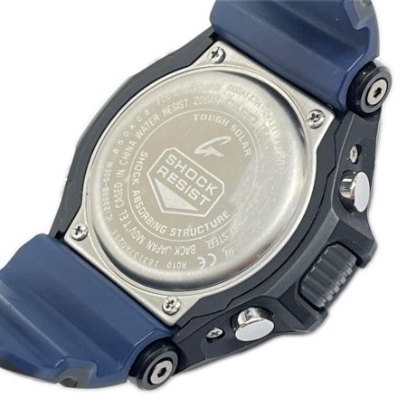  CASIO カシオ 腕時計 マスター オブ G グラビティマスター G-SHOCK ソーラー充電 GR-B100 ラバー ブラック・ブルー