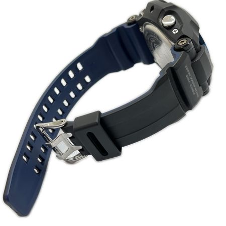  CASIO カシオ 腕時計 マスター オブ G グラビティマスター G-SHOCK ソーラー充電 GR-B100 ラバー ブラック・ブルー