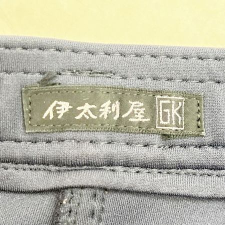  ITALIYA イタリヤ 伊太利屋 パンツ チェック＆ペイズリー 9号 レディース ミセス ネイビー