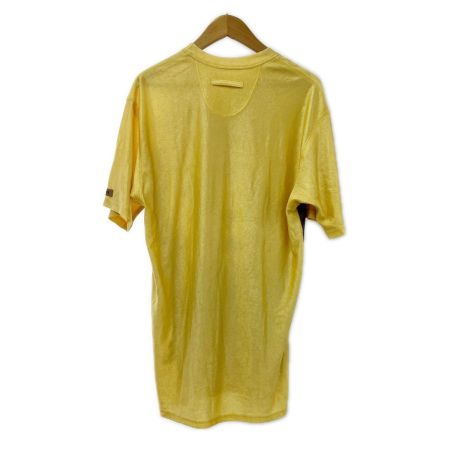  ITALIYA イタリヤ 伊太利屋 カットソー SIZE Free ライオンフェイス レディース ミセス イエロー