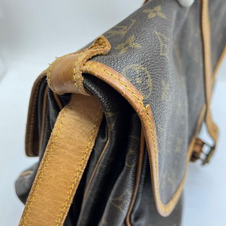  LOUIS VUITTON ルイヴィトン ショルダーバッグ ソミュール35 モノグラム M42254 ブラウン系