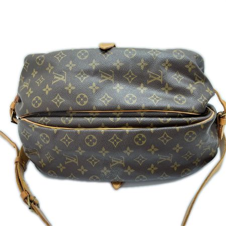  LOUIS VUITTON ルイヴィトン ショルダーバッグ ソミュール35 モノグラム M42254 ブラウン系