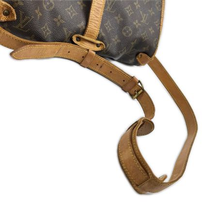  LOUIS VUITTON ルイヴィトン ショルダーバッグ ソミュール35 モノグラム M42254 ブラウン系