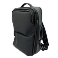 ◆◆ Evoon マルチビジネスリュック レザー 26L ブラック Bランク