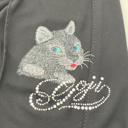  ITALIYA イタリヤ 伊太利屋 パンツ 9号 シシダシキャット レディース ミセス ブラック