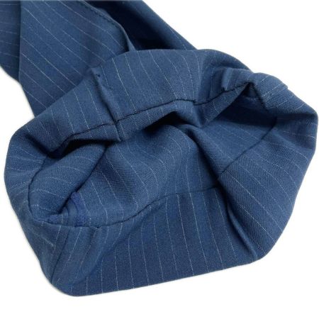  ITALIYA イタリヤ 伊太利屋 パンツ 9号 ストライプ ポッケGK レディース ミセス ブルー