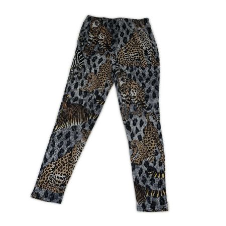  ITALIYA イタリヤ 伊太利屋 アンダーウェア スパッツ 11号 ヒョウ柄 レディース ミセス