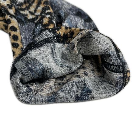  ITALIYA イタリヤ 伊太利屋 アンダーウェア スパッツ 11号 ヒョウ柄 レディース ミセス