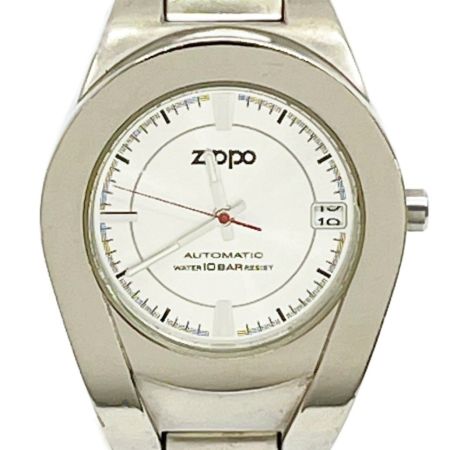  ZIPPO ジッポー 腕時計 自動巻き 本体のみ ステンレススチール デイト付