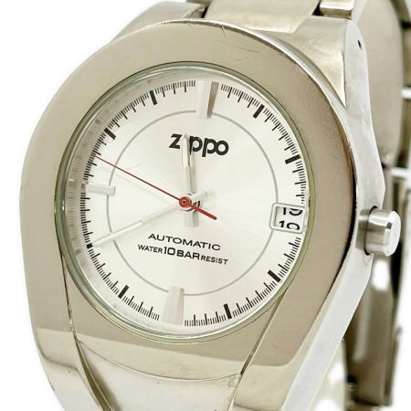  ZIPPO ジッポー 腕時計 自動巻き 本体のみ ステンレススチール デイト付