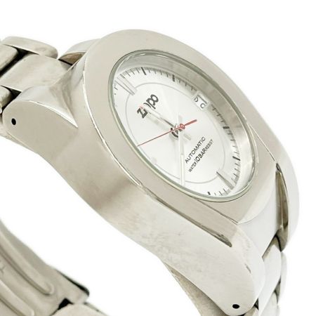  ZIPPO ジッポー 腕時計 自動巻き 本体のみ ステンレススチール デイト付