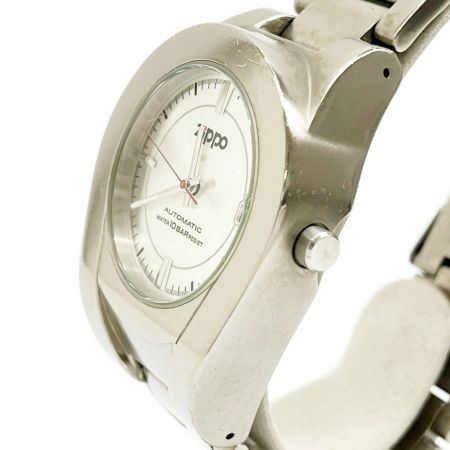  ZIPPO ジッポー 腕時計 自動巻き 本体のみ ステンレススチール デイト付
