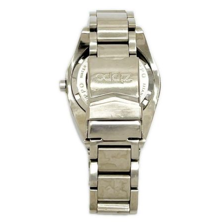  ZIPPO ジッポー 腕時計 自動巻き 本体のみ ステンレススチール デイト付