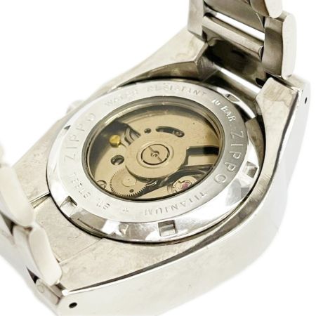  ZIPPO ジッポー 腕時計 自動巻き 本体のみ ステンレススチール デイト付