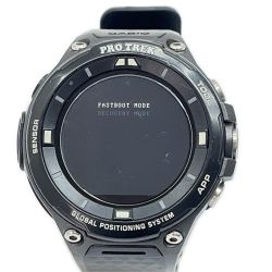 ◆◆ CASIO カシオ プロトレックスマート 腕時計 スマートウォッチ WSD-F20-BK ブラック Bランク