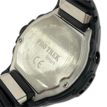  CASIO カシオ プロトレックスマート 腕時計 スマートウォッチ WSD-F20-BK ブラック