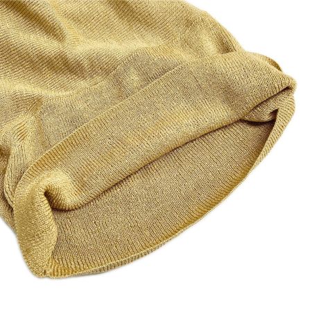  JURGEN LEHL ヨーガンレール カーディガン Mサイズ レディース ミセス ベージュ ブラウン