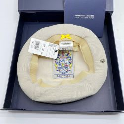 ◆◆ LAULHERE ベレー帽 サイズ104 L ベージュ Sランク