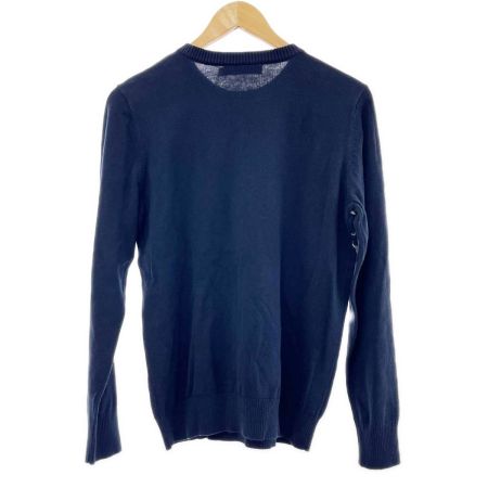  RALPH LAUREN ラルフローレン ニット セーター Mサイズ ベルティングプリント メンズ ネイビー