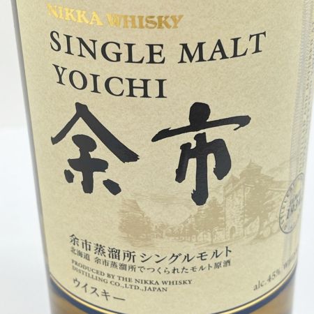 【北海道内限定発送】 YOICHI 余市/ニッカウイスキー ジャパニーズ シングルモルト 700ml 45％ 箱付 未開栓
