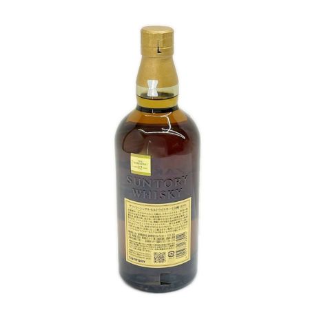 【北海道内限定発送】 SUNTORY サントリー WHISKY 山崎 12年 ウィスキー 700ml 43％ 未開栓