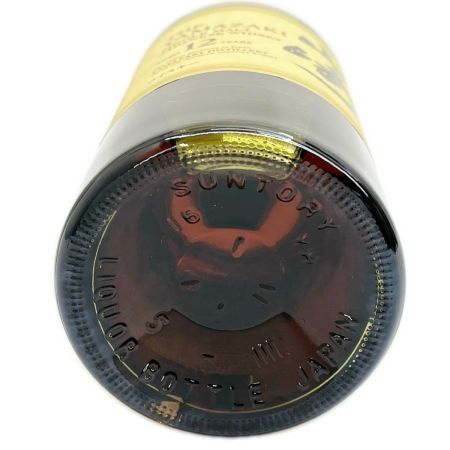 【北海道内限定発送】 SUNTORY サントリー WHISKY 山崎 12年 ウィスキー 700ml 43％ 未開栓