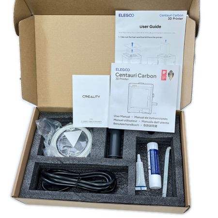  ELEGOO Centauri Carbon 3Dプリンター 通電確認済 ブラック