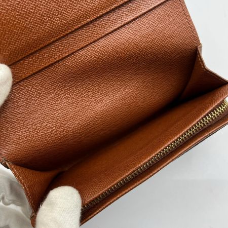 LOUIS VUITTON ルイヴィトン 2つ折り財布 ポルト モネ・ビエ トレゾール M61730 ブラウン系