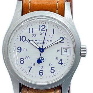 HAMILTON ハミルトン 腕時計 替ベルト付 R8.3月電池交換済 9797 HAMILTON ハミルトン 腕時計 替ベルト付 R8.3月電池交換済 9797 - 中古