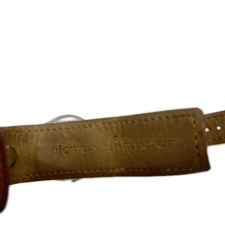  HAMILTON ハミルトン 腕時計 替ベルト付 R8.3月電池交換済 9797