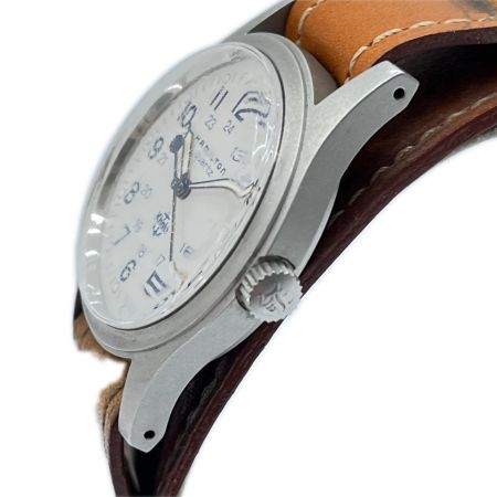  HAMILTON ハミルトン 腕時計 替ベルト付 R8.3月電池交換済 9797