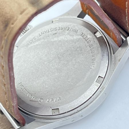  HAMILTON ハミルトン 腕時計 替ベルト付 R8.3月電池交換済 9797