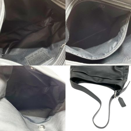  COACH コーチ ワンショルダーバッグ レザー レディース 4139 ブラック