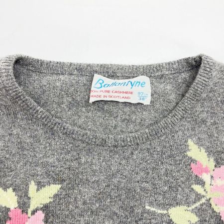  ballantyne バランタイン ニット セーター 38サイズ カシミヤ100% 旧タグ レディース
